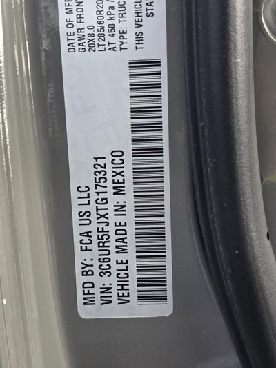2026 RAM 2500 Laramie