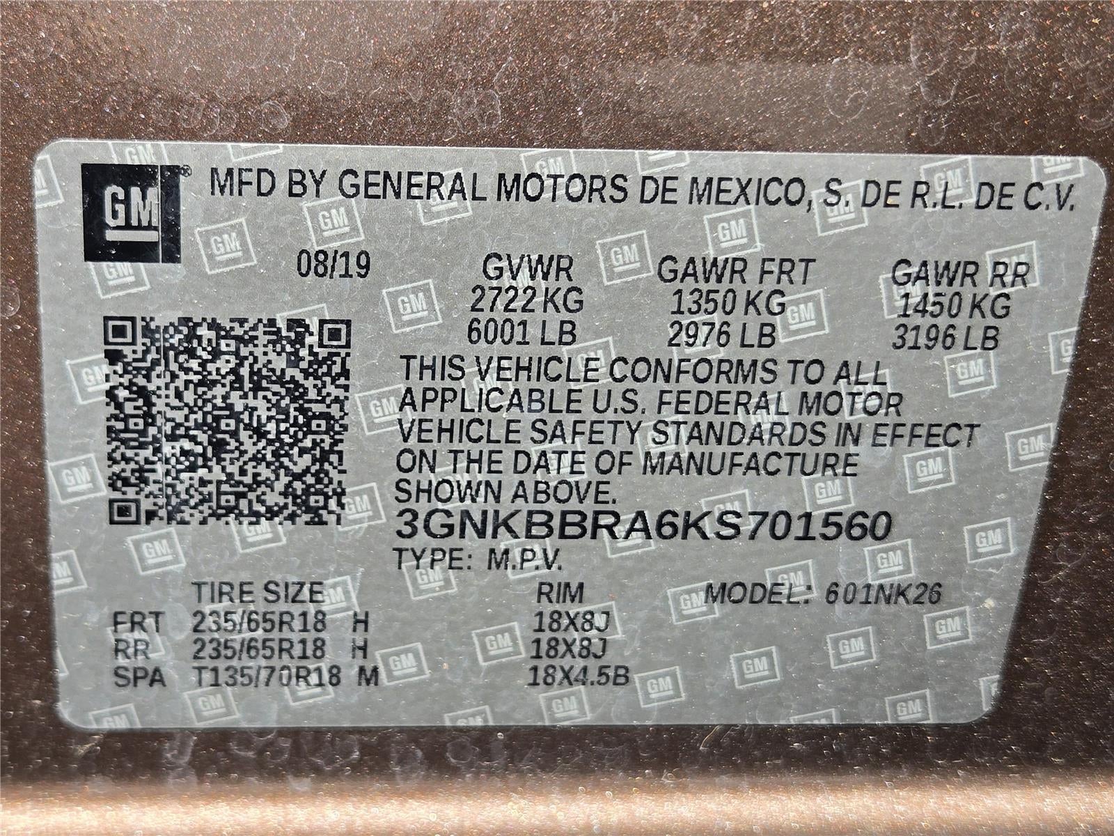 2019 Chevrolet Blazer 1LT