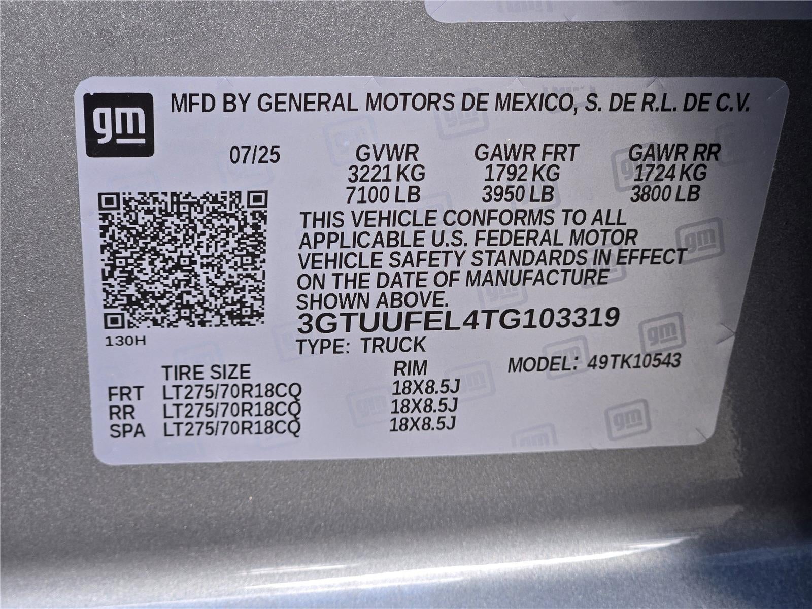 2026 GMC Sierra 1500 AT4X