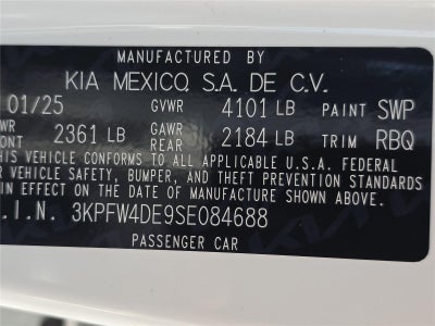 2025 Kia K4 GT-Line