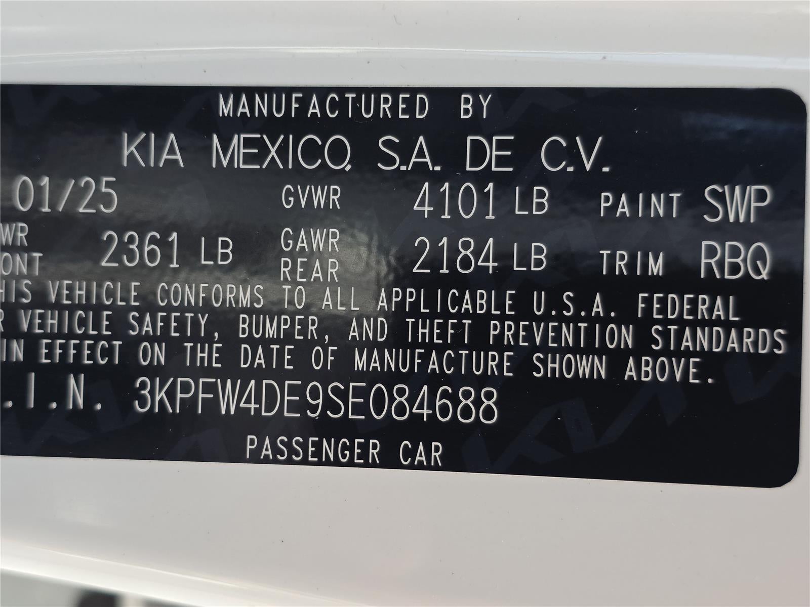 2025 Kia K4 GT-Line