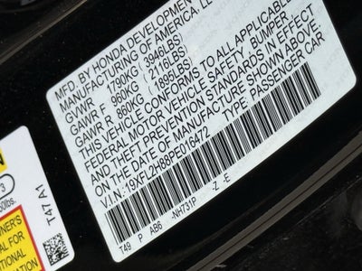 2023 Honda Civic Hatchback Sport