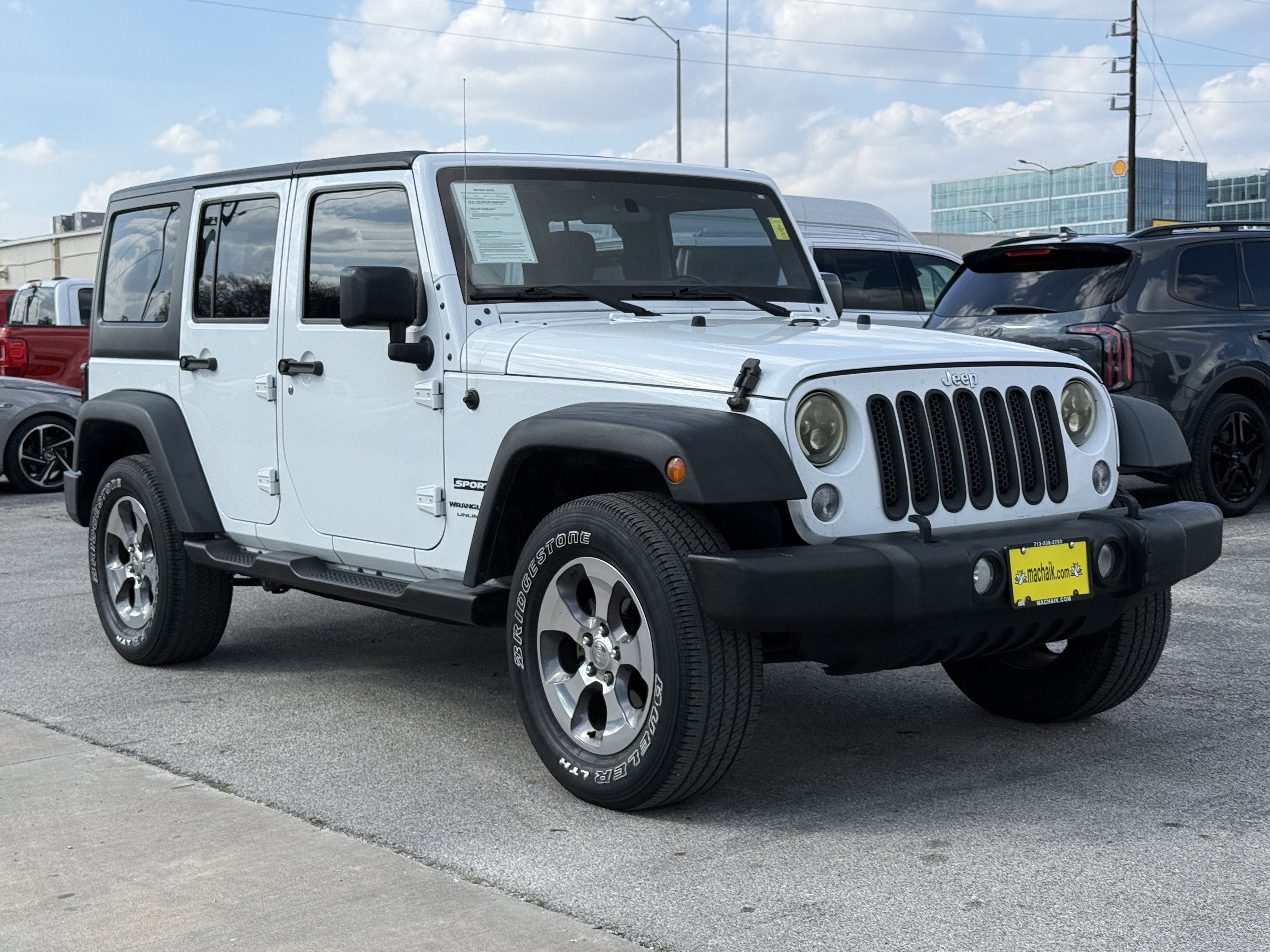2018 Jeep Wrangler JK Unlimited Sport 4x4