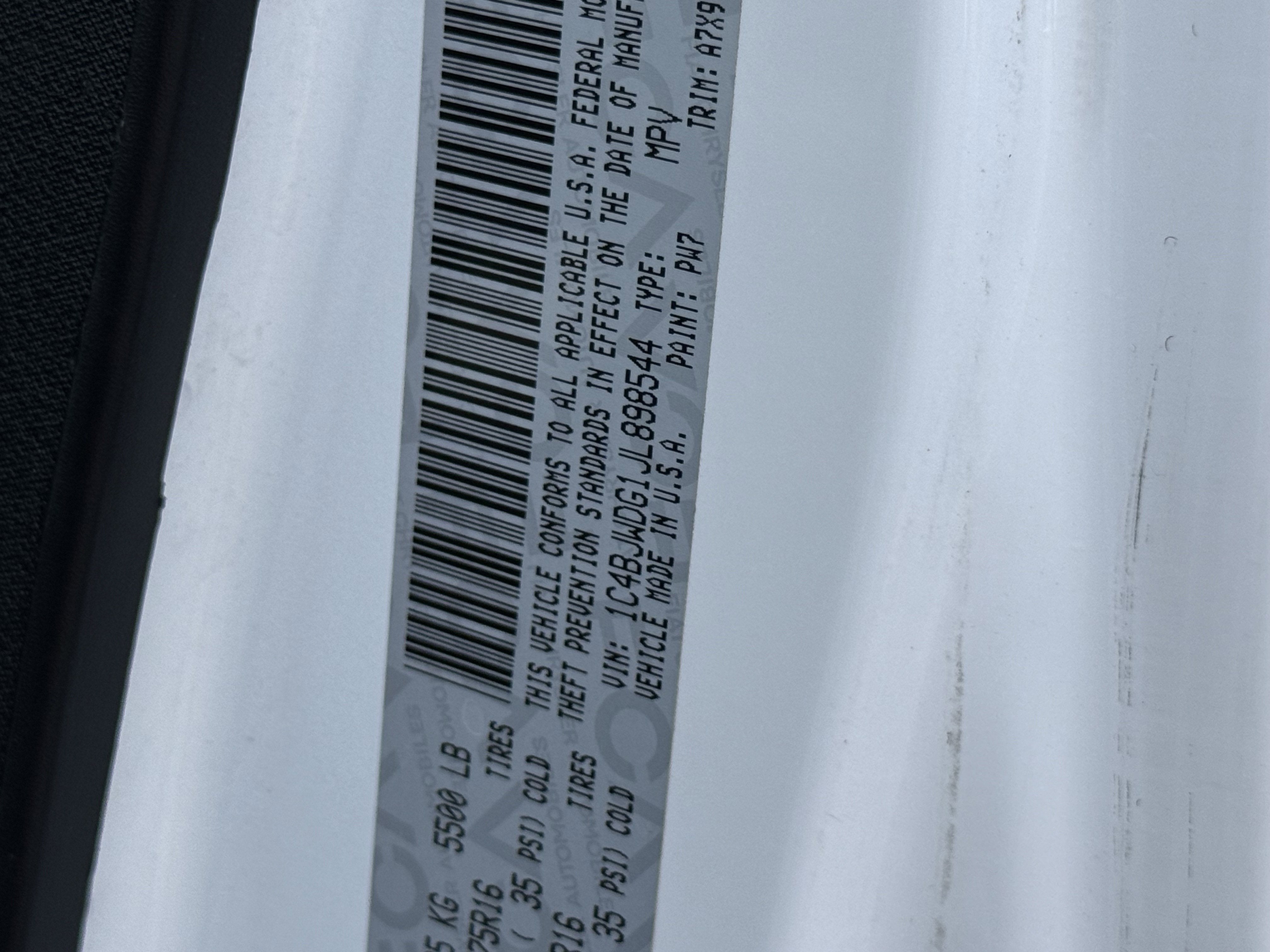 2018 Jeep Wrangler JK Unlimited Sport 4x4