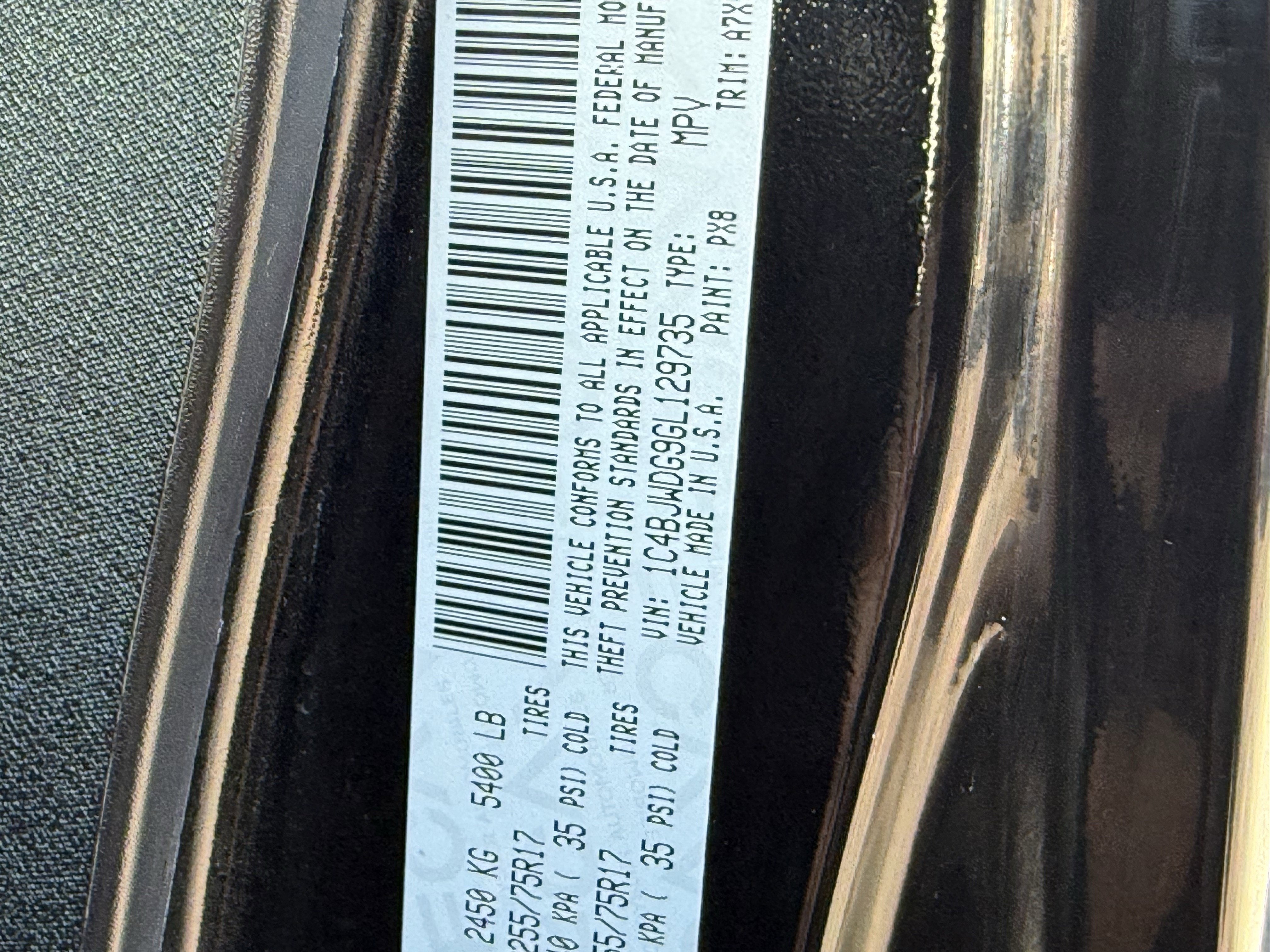 2016 Jeep Wrangler Unlimited Sport