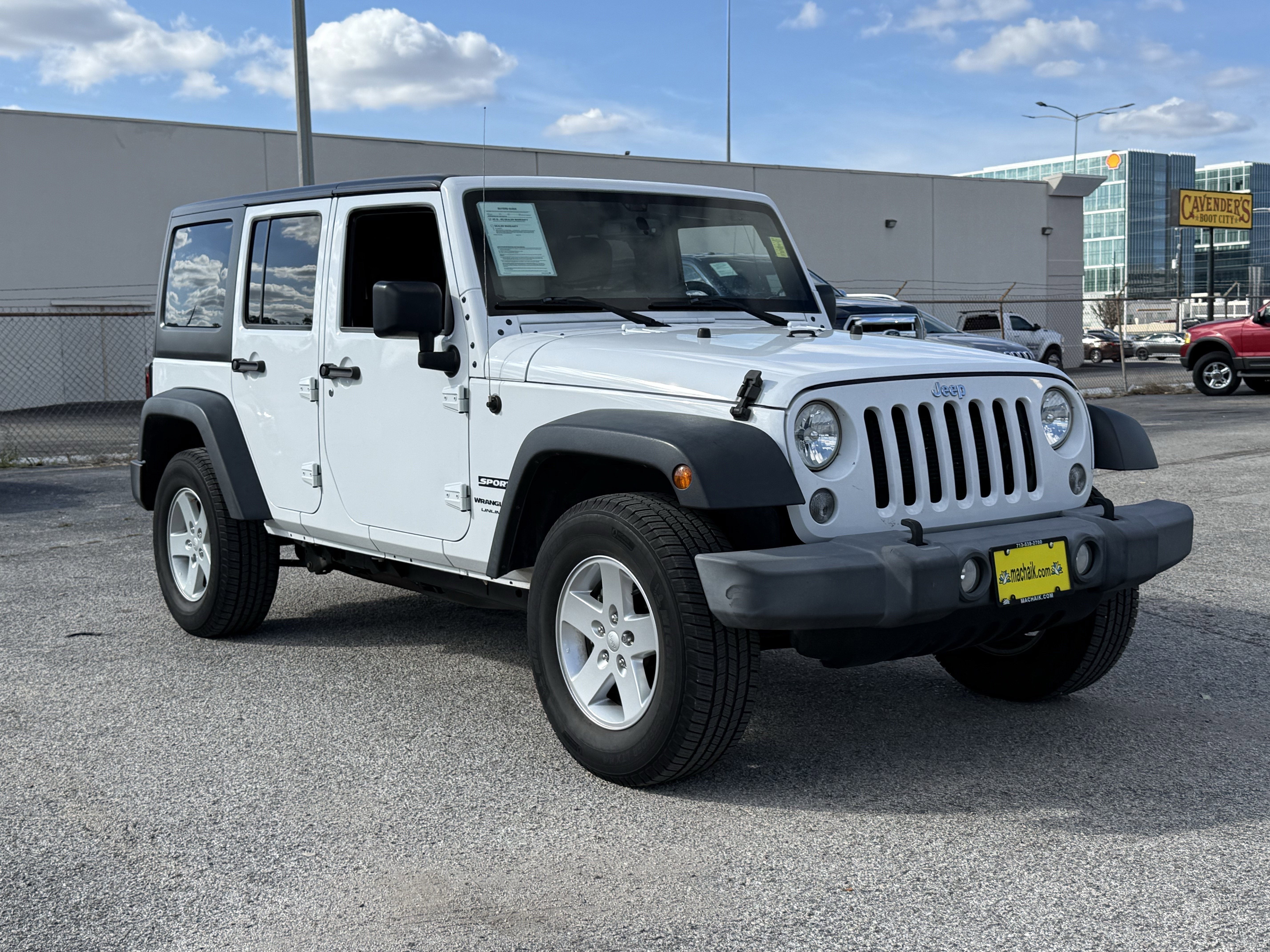 2018 Jeep Wrangler JK Unlimited Sport S 4x4