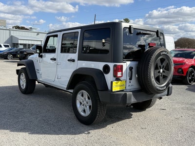 2018 Jeep Wrangler JK Unlimited Sport S 4x4