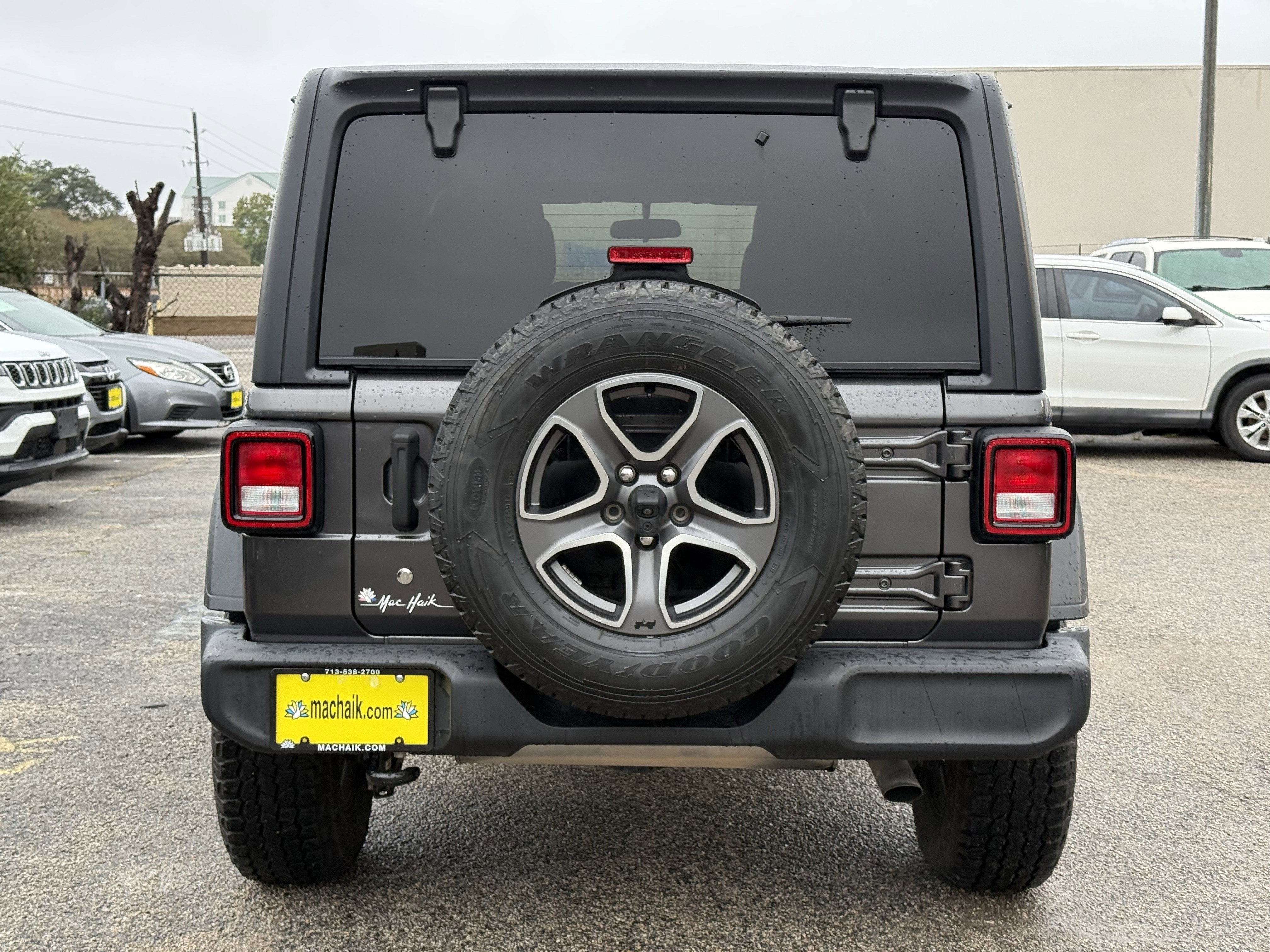 2018 Jeep Wrangler Unlimited Sport S 4x4