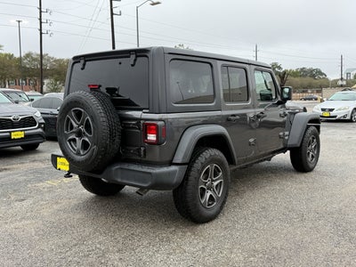 2018 Jeep Wrangler Unlimited Sport S 4x4