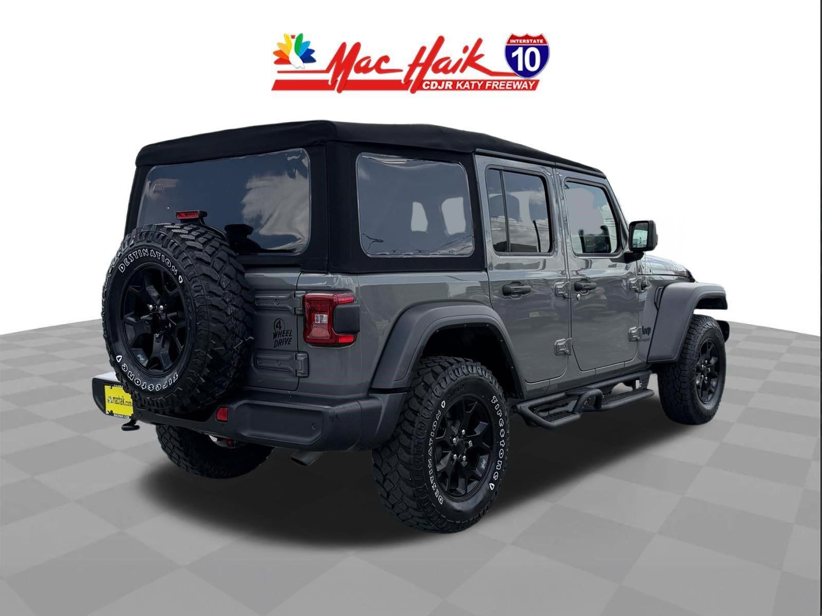 2022 Jeep Wrangler Unlimited Willys