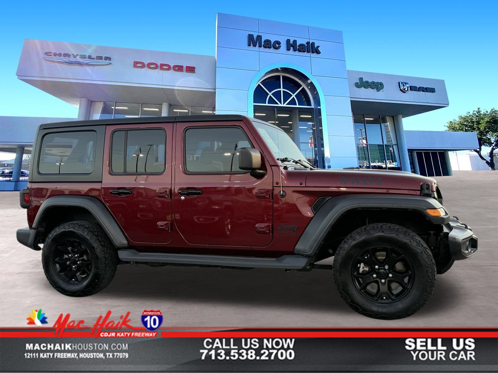 2021 Jeep Wrangler Unlimited Willys 4x4