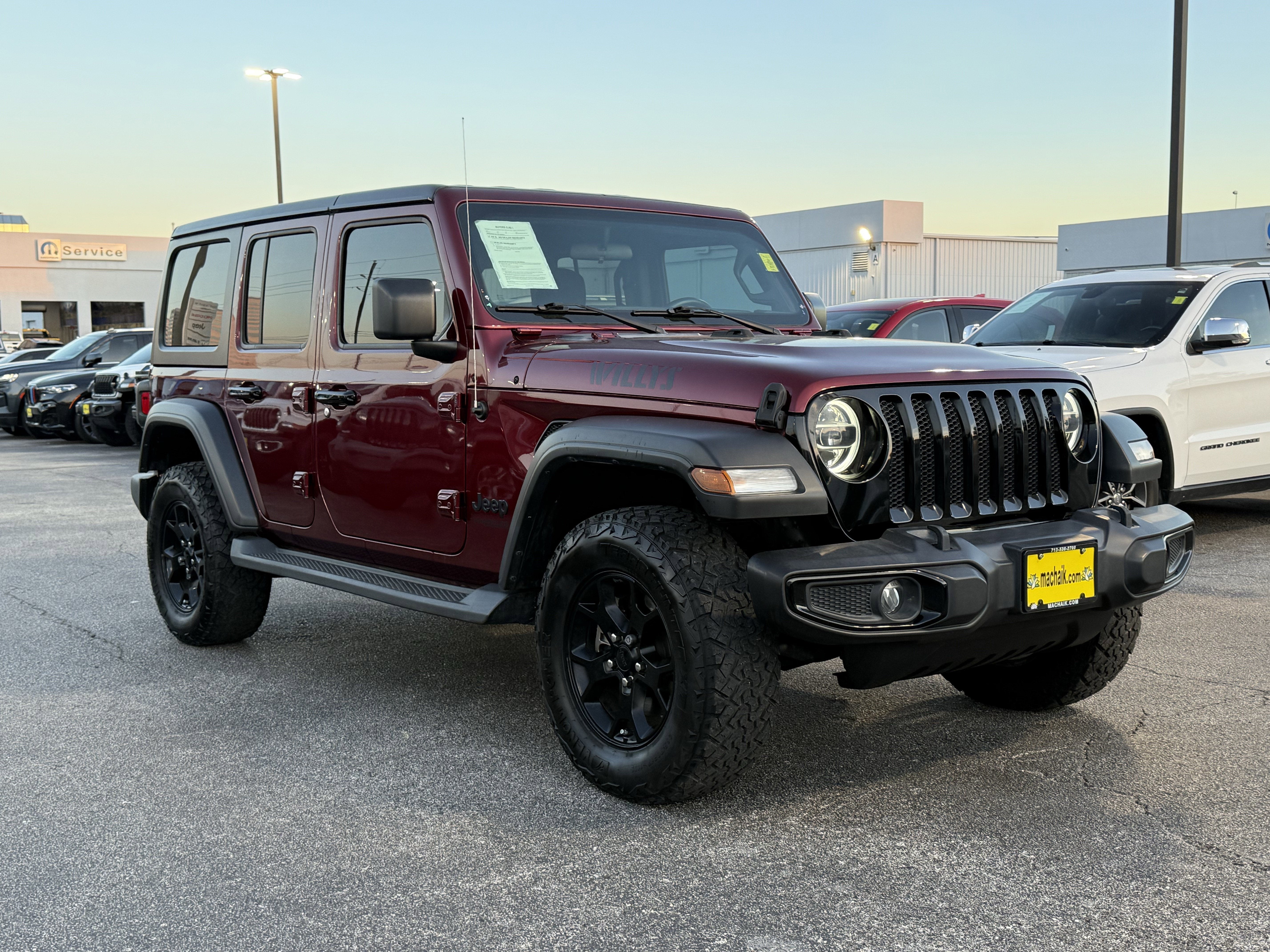 2021 Jeep Wrangler Unlimited Willys 4x4