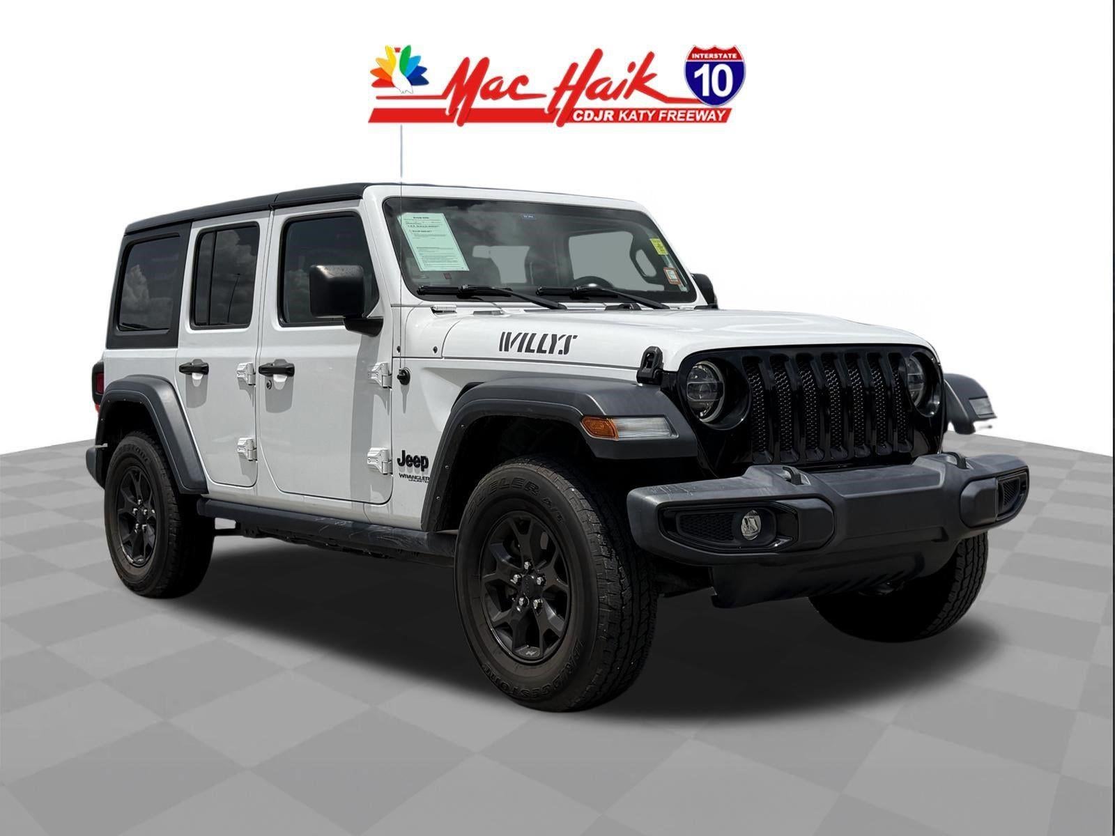 2021 Jeep Wrangler Unlimited Willys