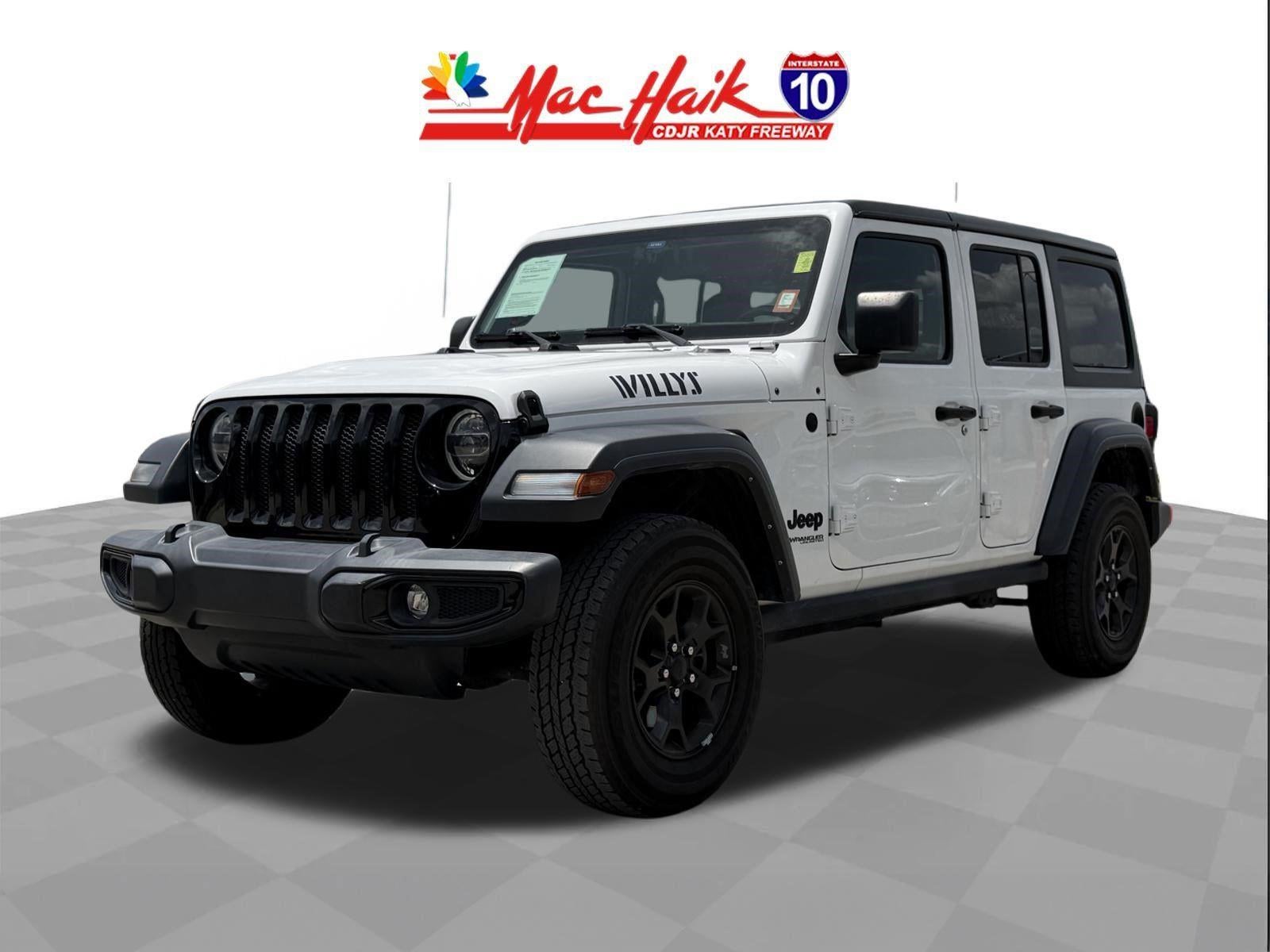 2021 Jeep Wrangler Unlimited Willys