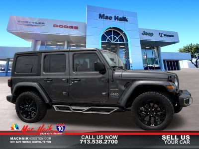 2022 Jeep Wrangler 4xe Unlimited Sahara 4x4