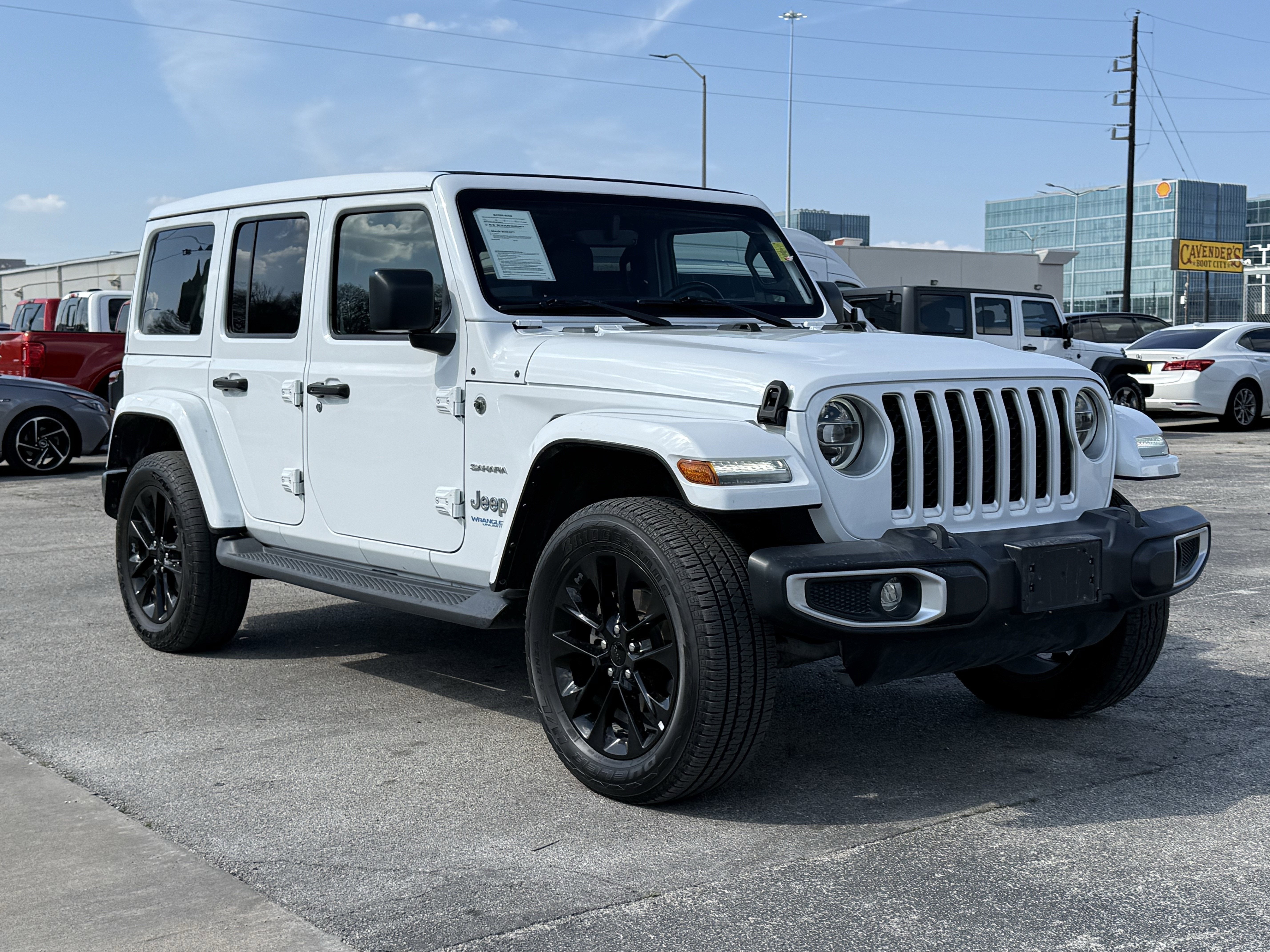 2021 Jeep Wrangler 4xe Unlimited Sahara 4x4