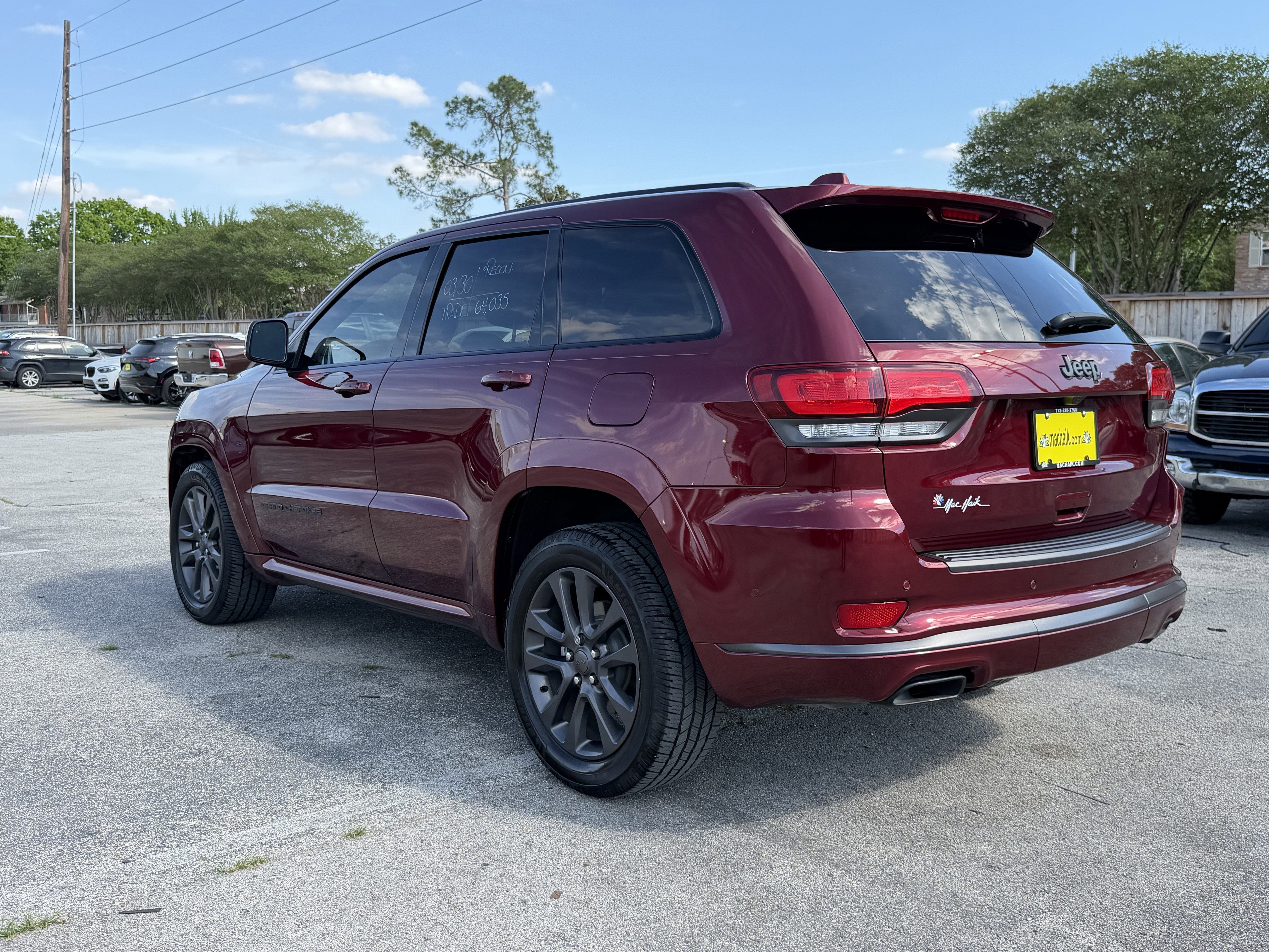 2019 Jeep Grand Cherokee High Altitude 4x2