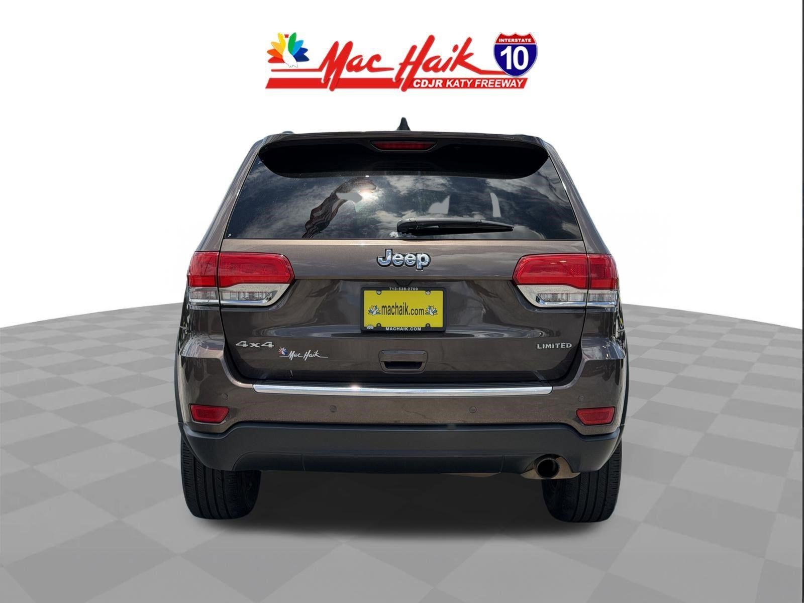 2018 Jeep Grand Cherokee Limited 4x4