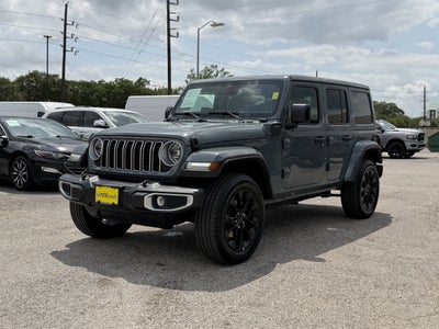 2025 Jeep Wrangler 4xe Sahara 4xe