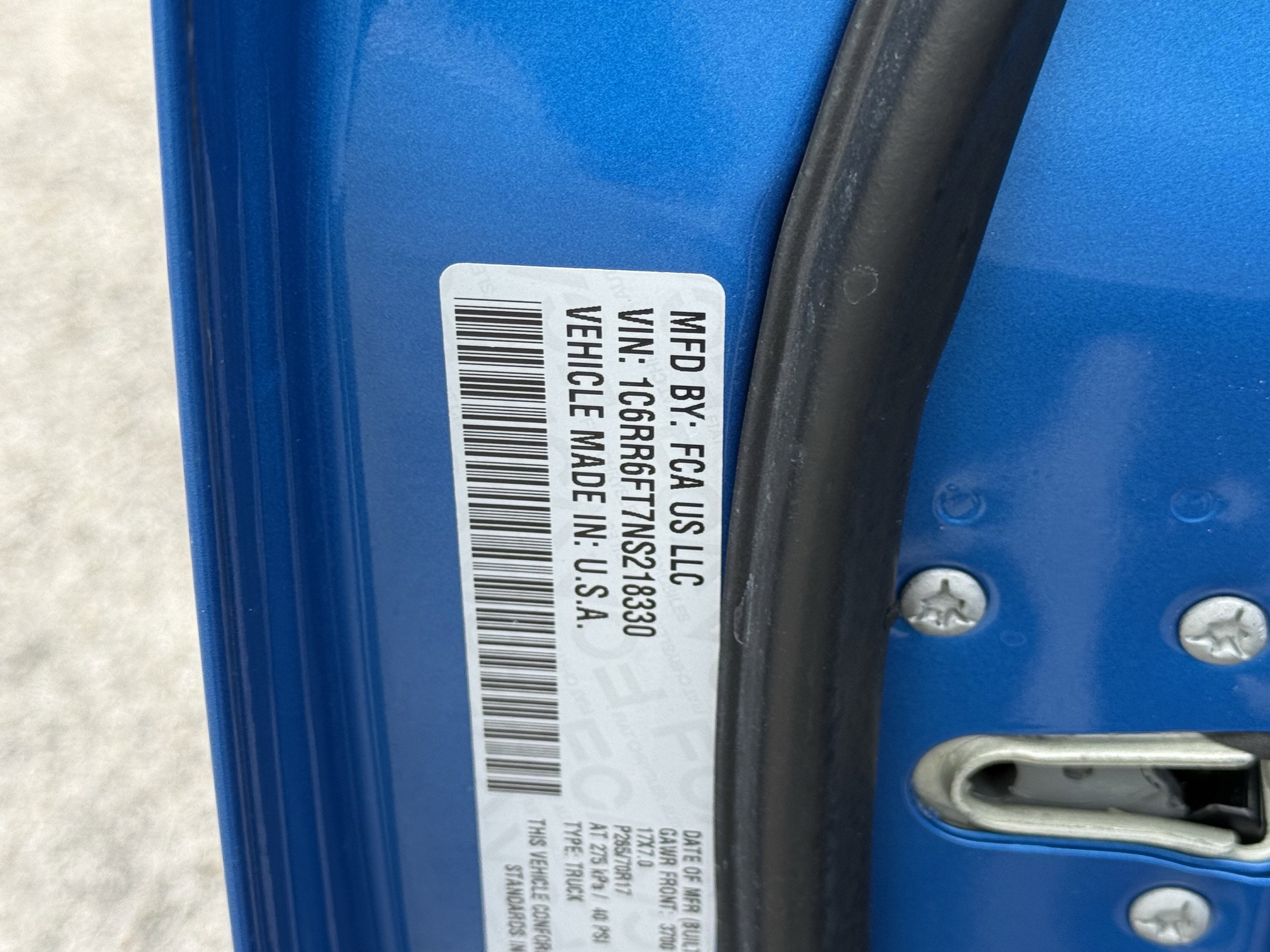 2022 RAM 1500 Classic Tradesman Quad Cab 4x2 6'4' Box