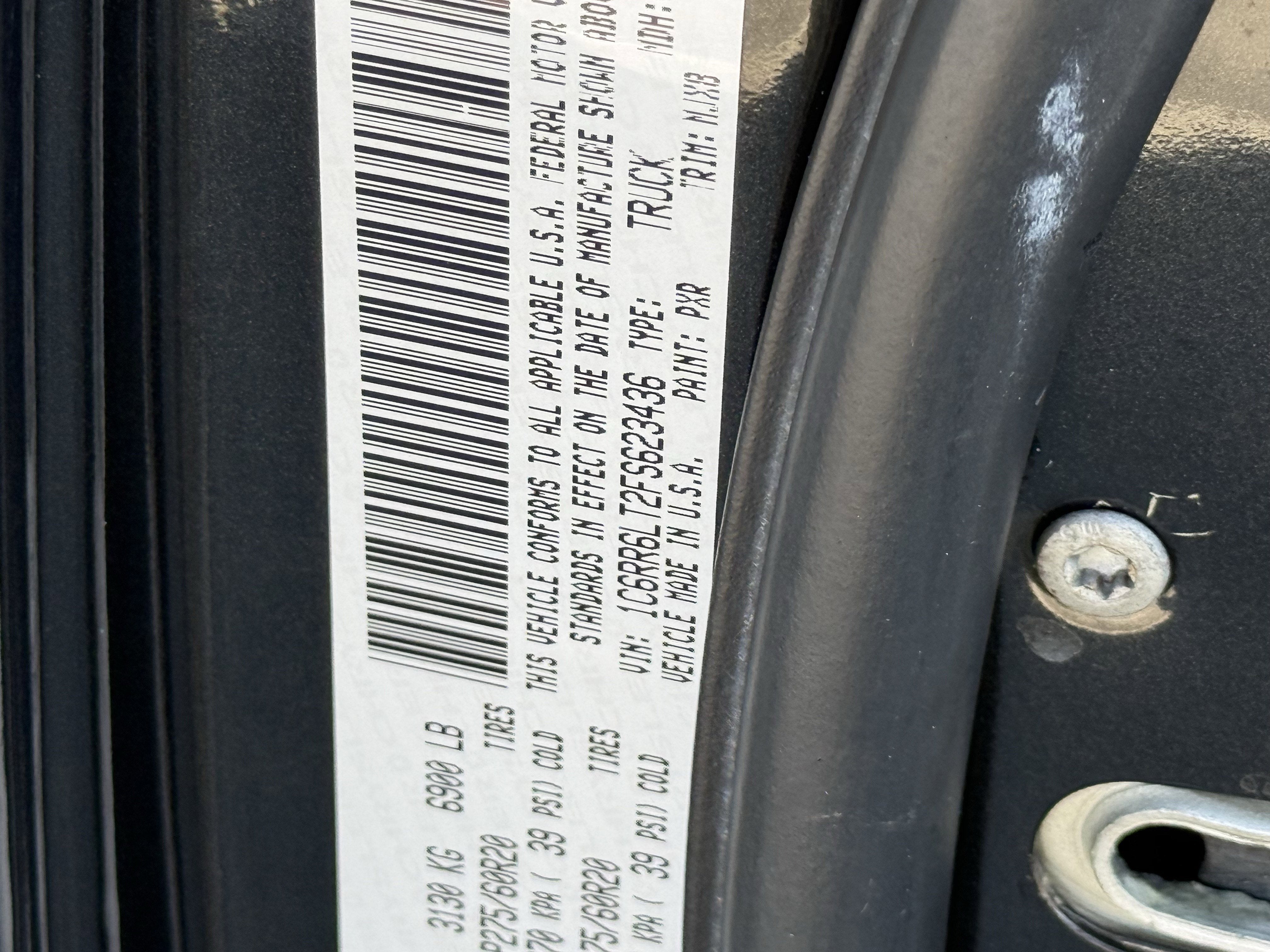 2015 RAM 1500 Lone Star