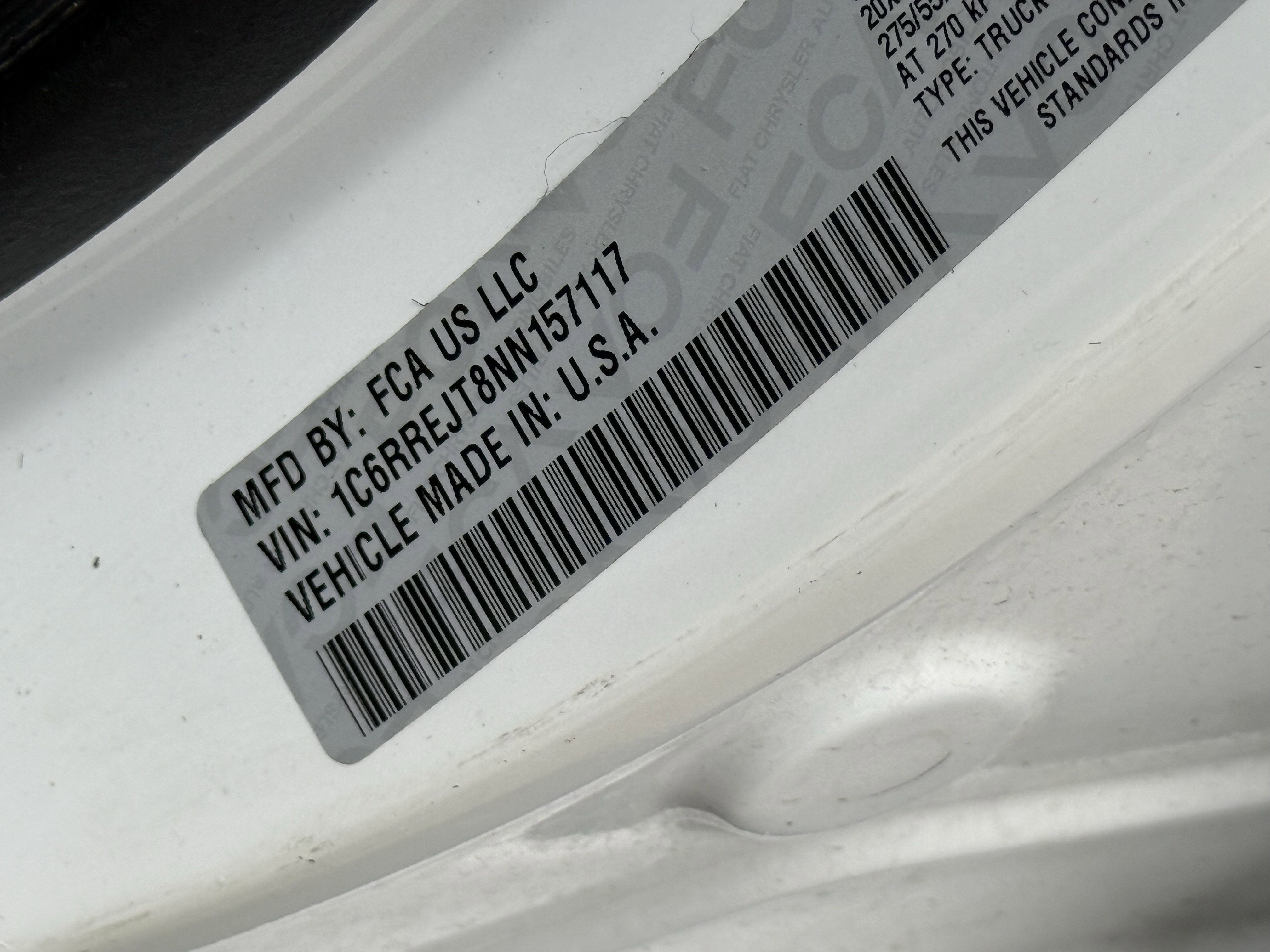 2022 RAM 1500 LARAMIE