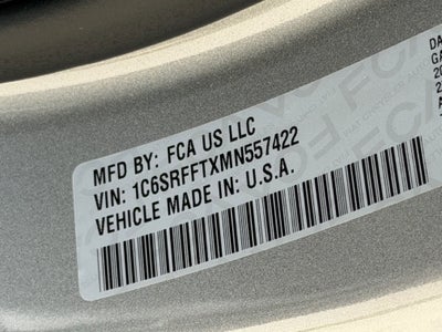 2021 RAM 1500 Big Horn Crew Cab 4x4 5'7' Box