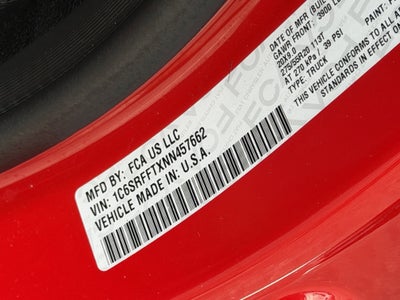 2022 RAM 1500 Big Horn Crew Cab 4x4 5'7' Box