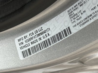 2021 RAM 1500 Limited Crew Cab 4x4 5'7' Box