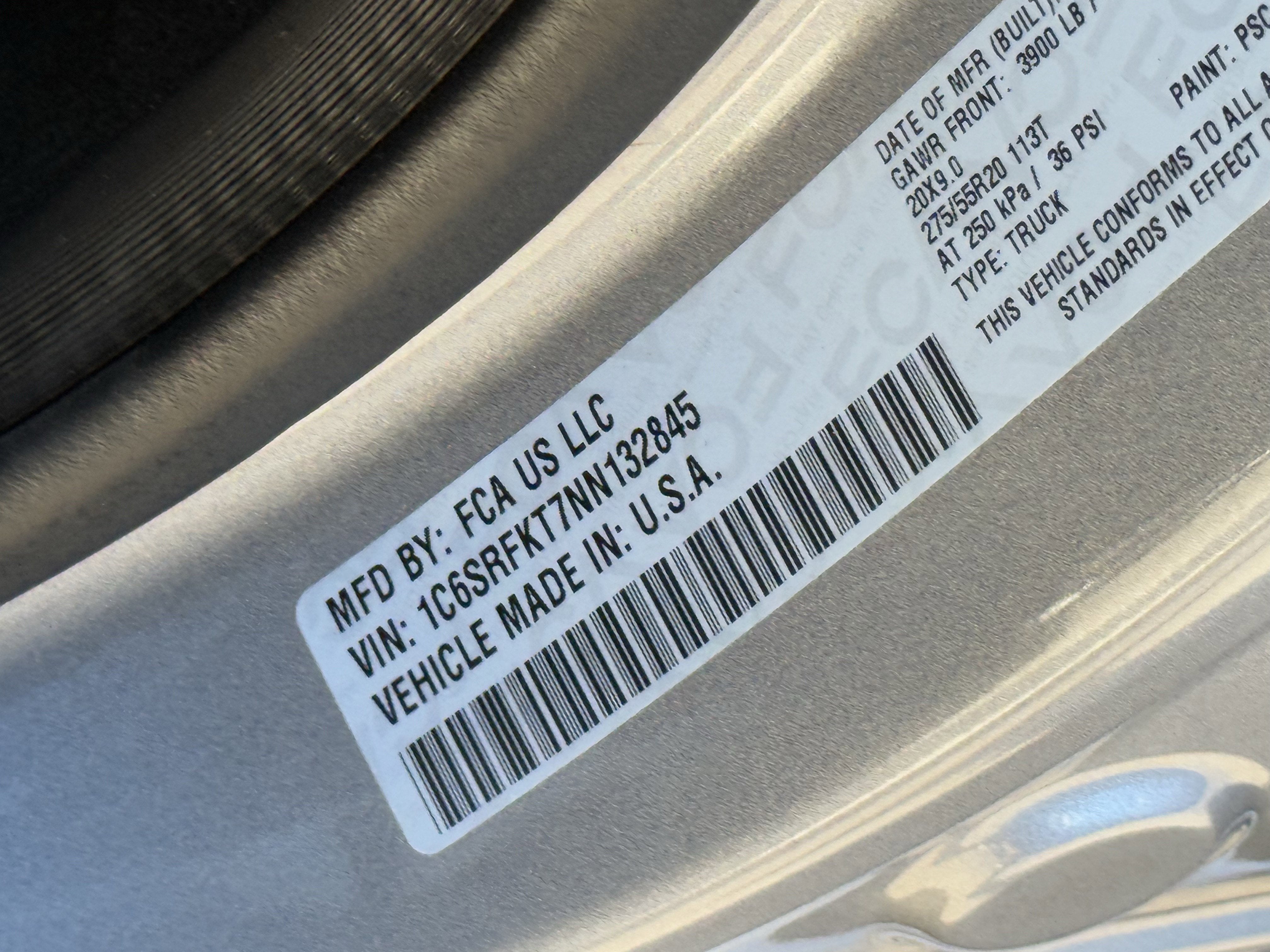 2022 RAM 1500 Limited Longhorn Crew Cab 4x4 5'7' Box