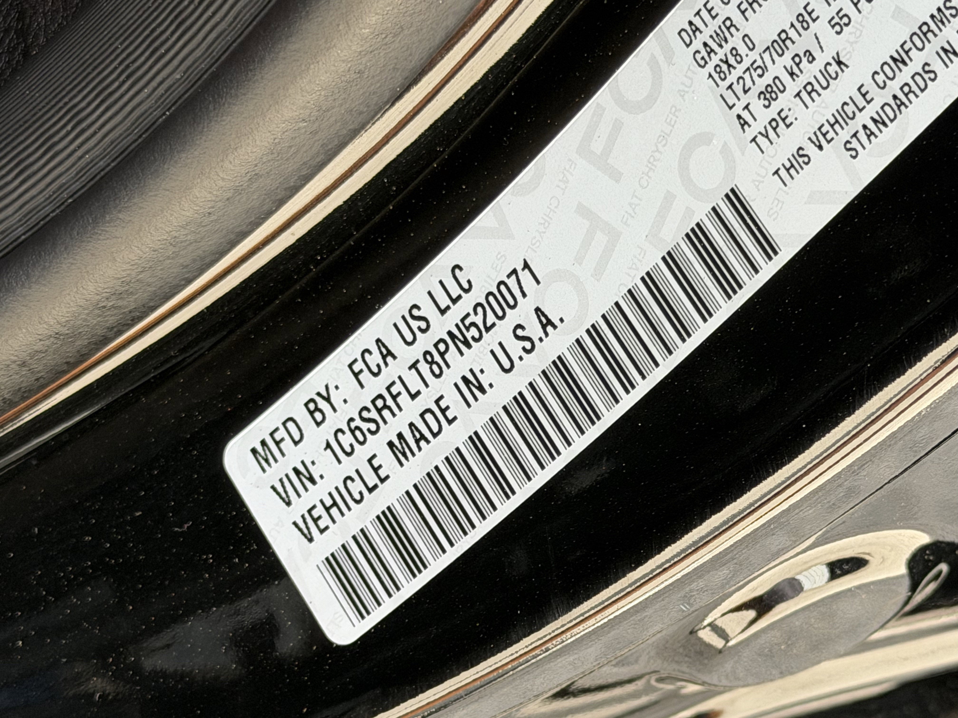 2023 RAM 1500 Rebel Crew Cab 4x4 5'7' Box