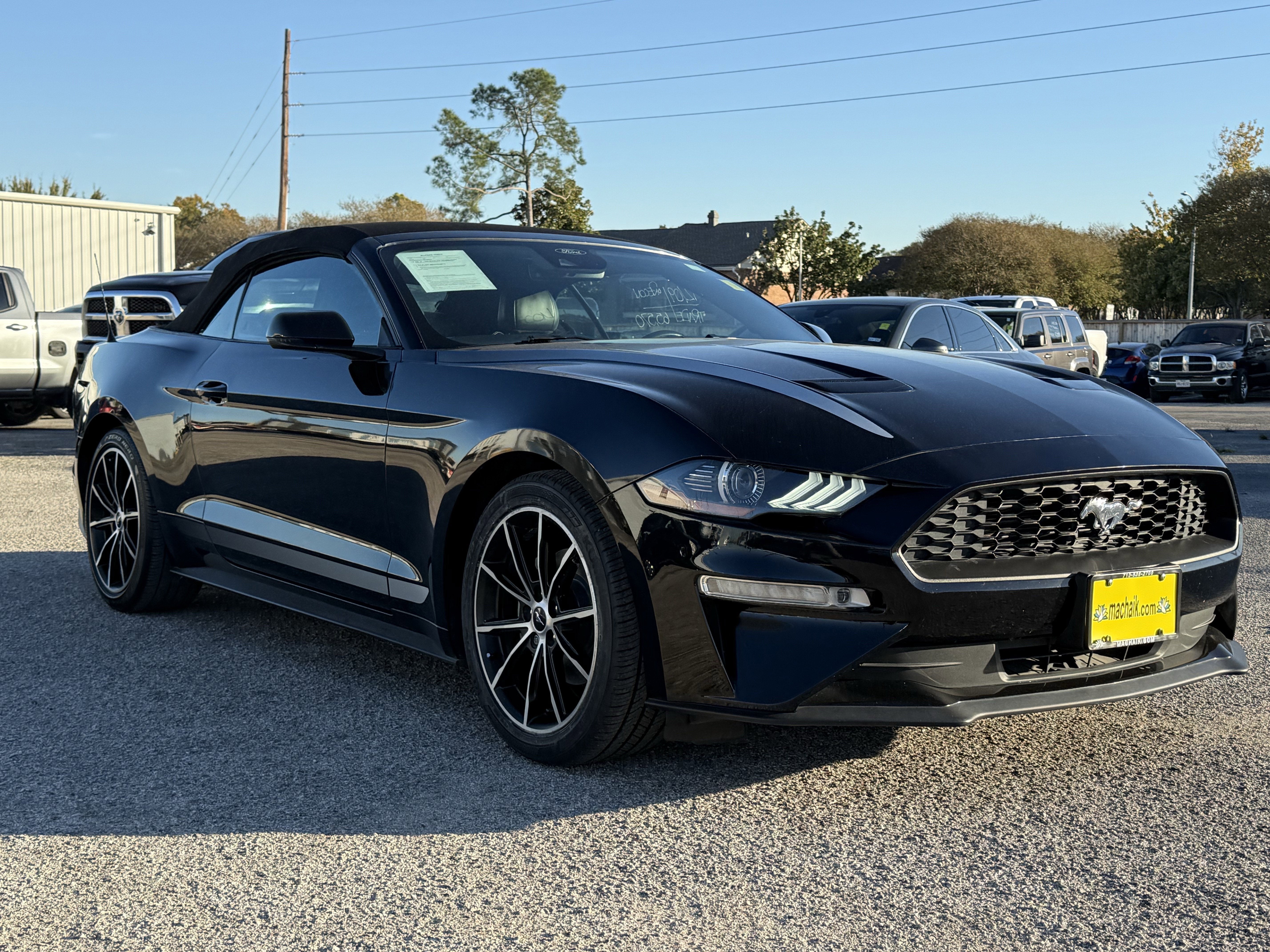 2021 Ford Mustang EcoBoost Premium Convertible