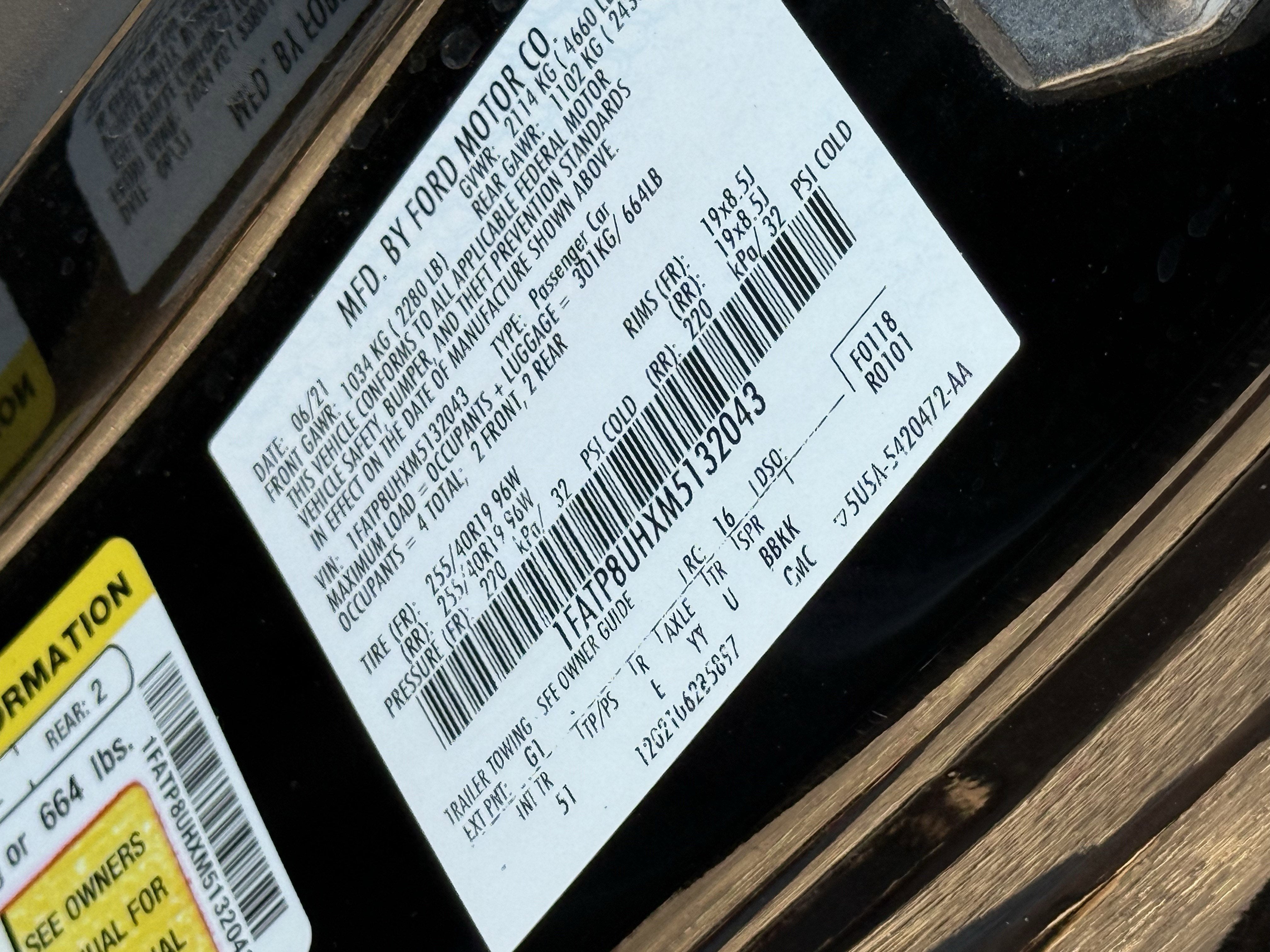 2021 Ford Mustang EcoBoost Premium Convertible