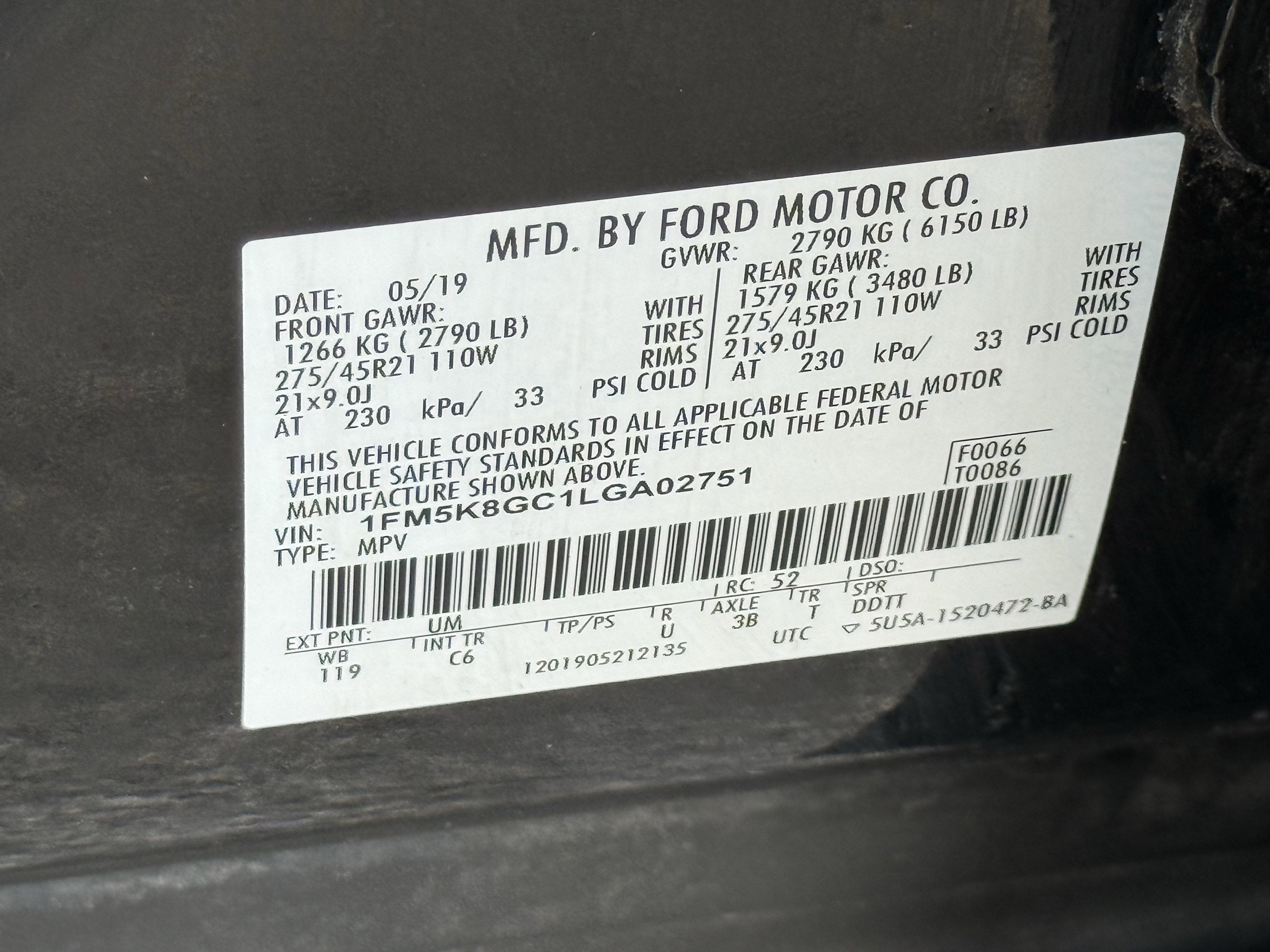 2020 Ford Explorer ST