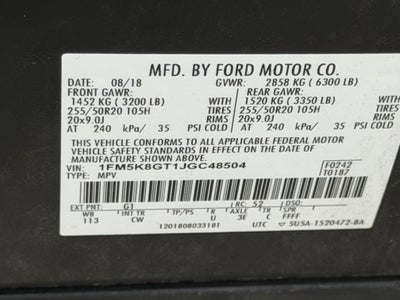 2018 Ford Explorer Sport