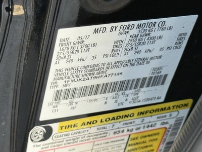 2017 Ford Expedition EL Limited