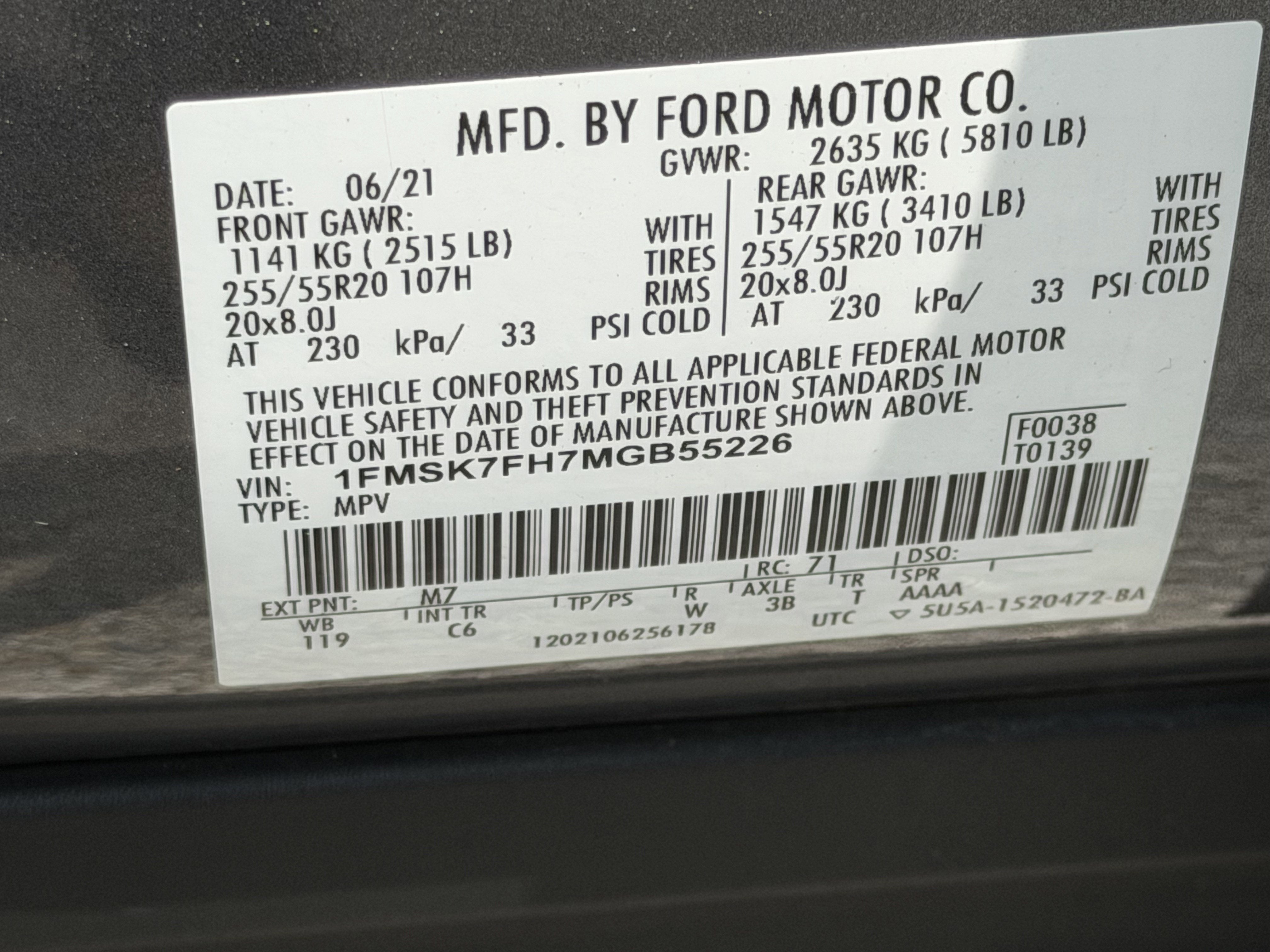 2021 Ford Explorer Limited