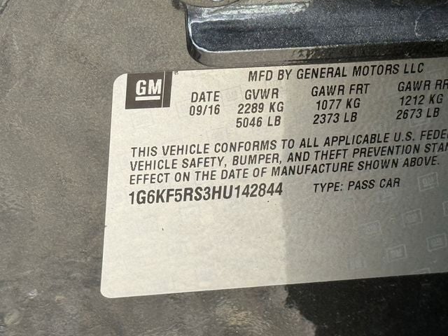 2017 Cadillac CT6 Premium Luxury