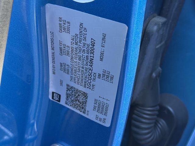 2022 Chevrolet Colorado 2WD Crew Cab Short Box LT