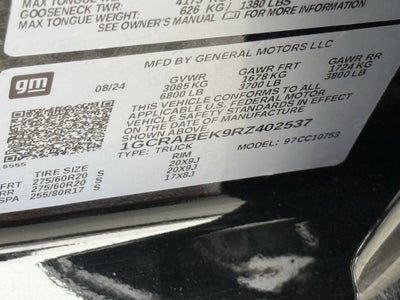 2024 Chevrolet Silverado 1500 2WD Double Cab Standard Bed Custom