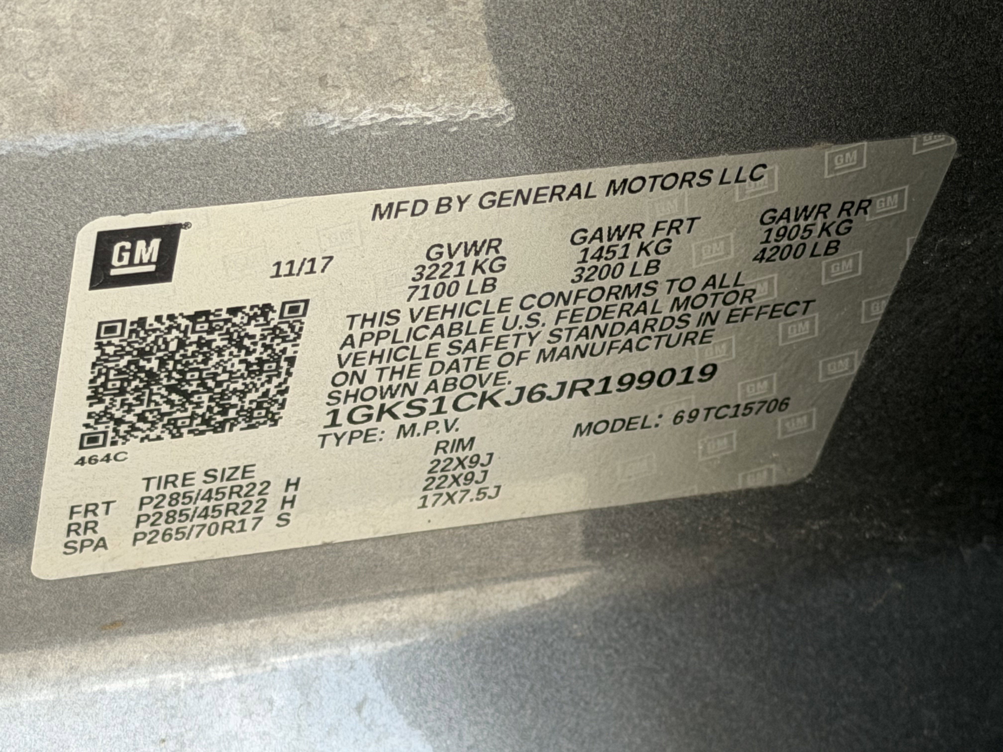 2018 GMC Yukon Denali