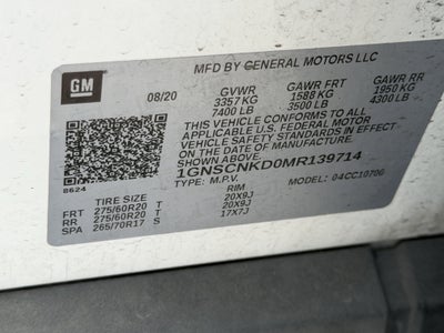 2021 Chevrolet Tahoe 2WD LT