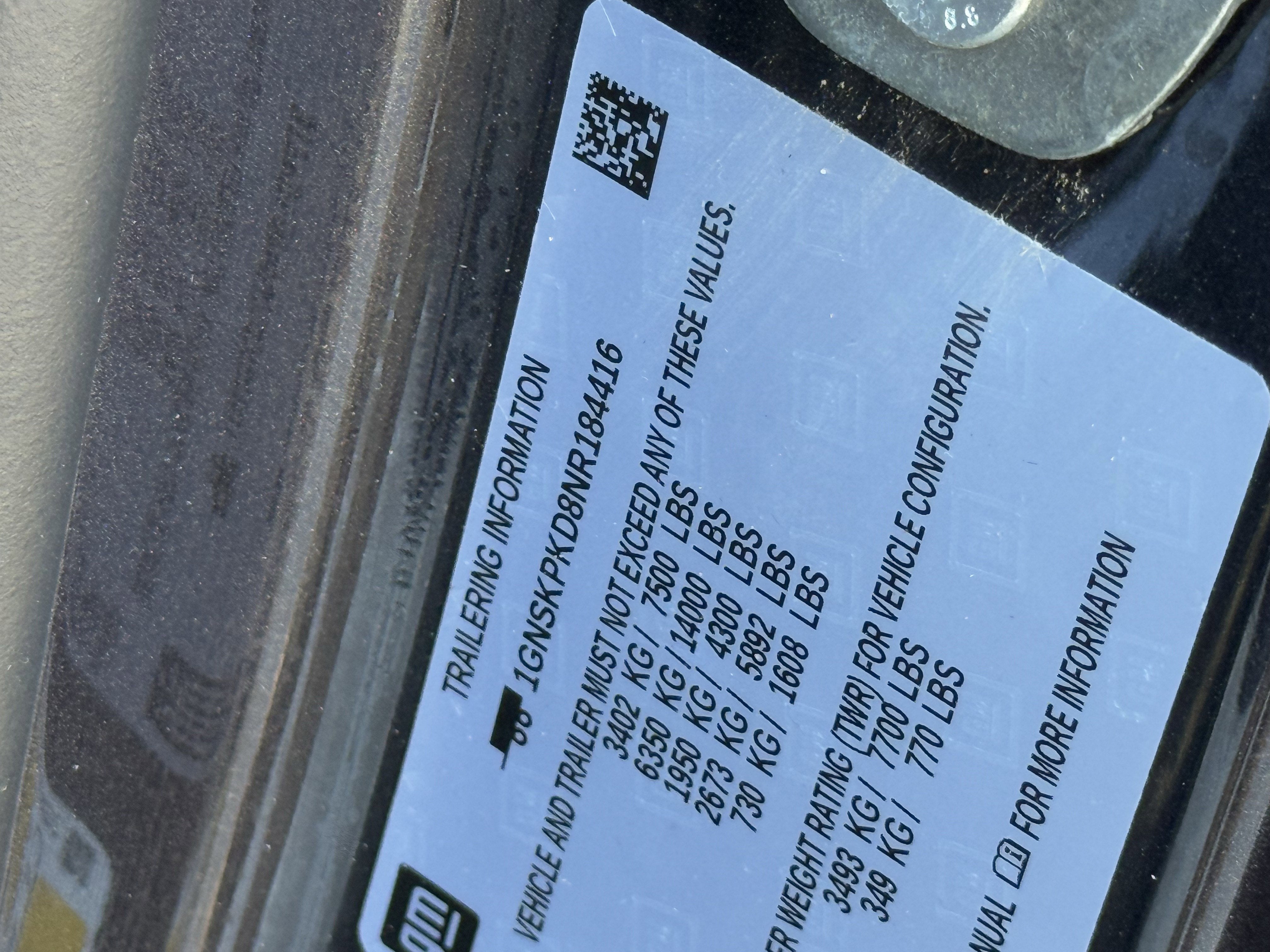 2022 Chevrolet Tahoe 4WD Z71