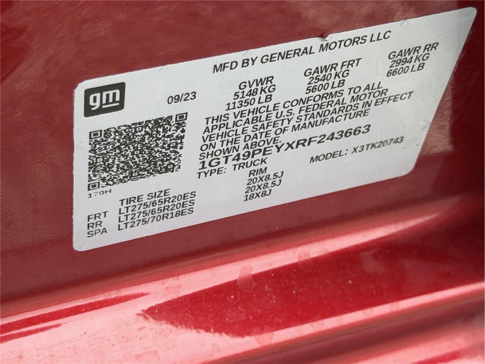 2024 GMC Sierra 2500HD 4WD Crew Cab Standard Bed AT4