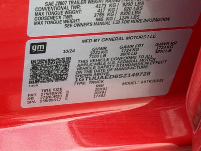 2025 GMC Sierra 1500 4WD Crew Cab Short Box Pro