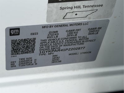 2023 Cadillac Xt6 FWD Luxury