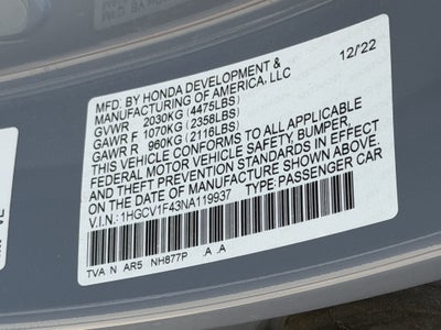 2022 Honda Accord Sport Special Edition