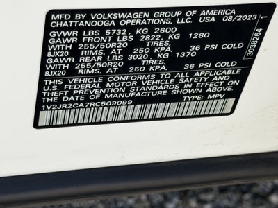 2024 Volkswagen Atlas 2.0T SE w/Technology