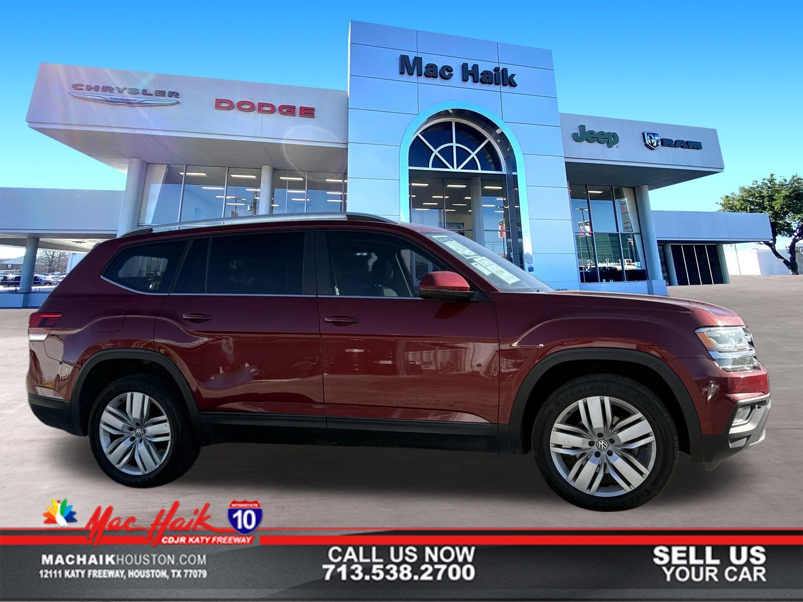 2019 Volkswagen Atlas 3.6L V6 SE w/Technology