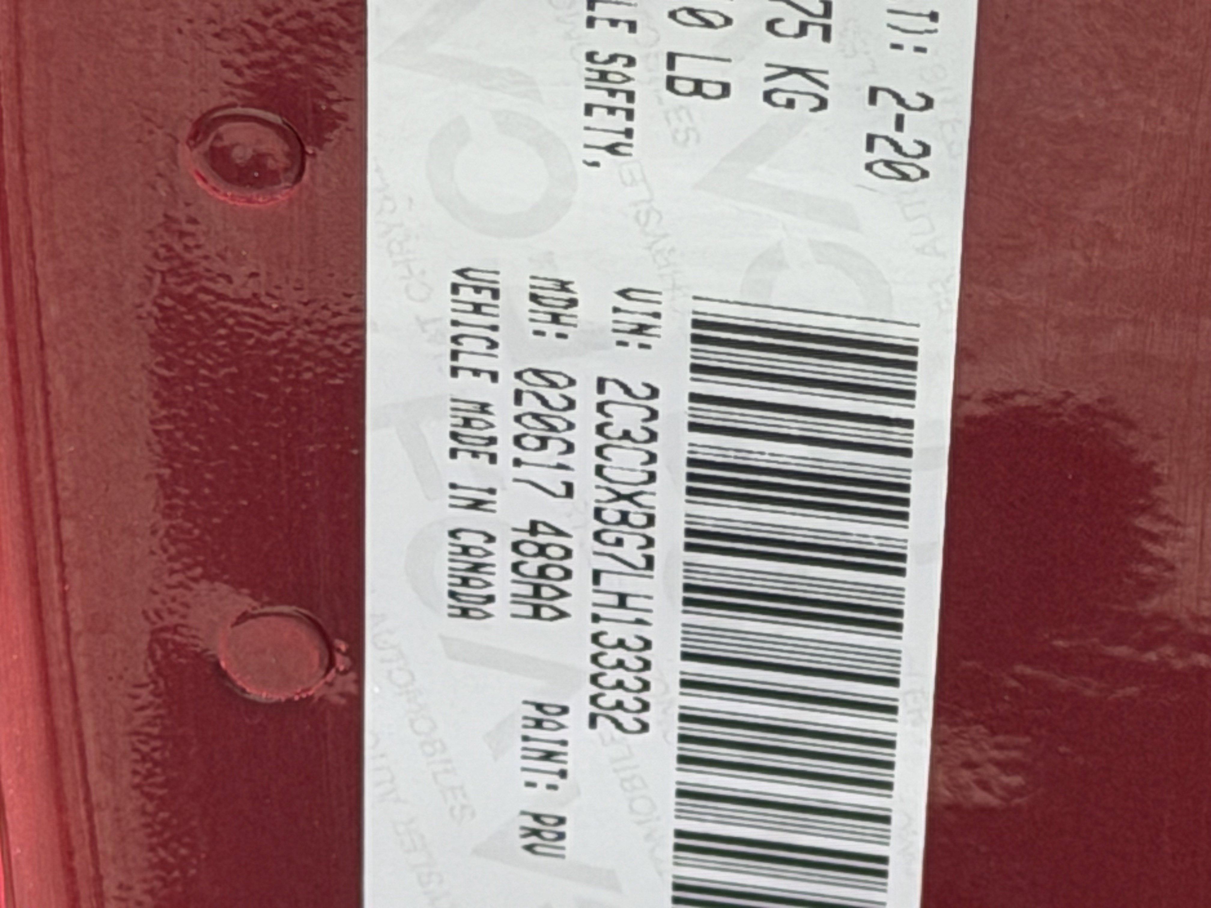 2020 Dodge Charger SXT RWD